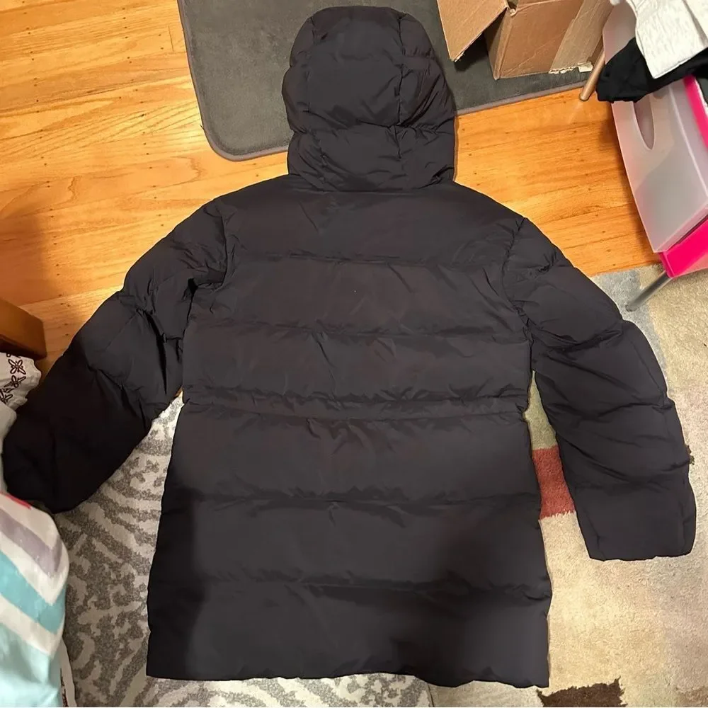 NWT XS Lululemon Cinch-Waist 600 Down Fill Puffer Relaxed Fit - Black